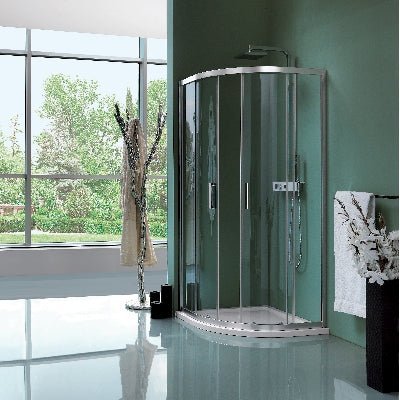 Runde Duschkabine 4 Kristalltüren 6 mm Cee Art. - Nr - MEGART