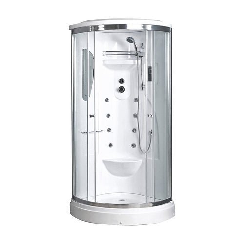 Eckduschkabine Modell Kilimanjaro mit Hydromassage - MEGART