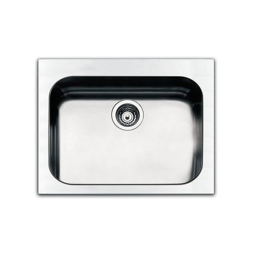 Eingebaute Spüle Aus Gebürstetem Stahl 57X51 Cm - MEGART