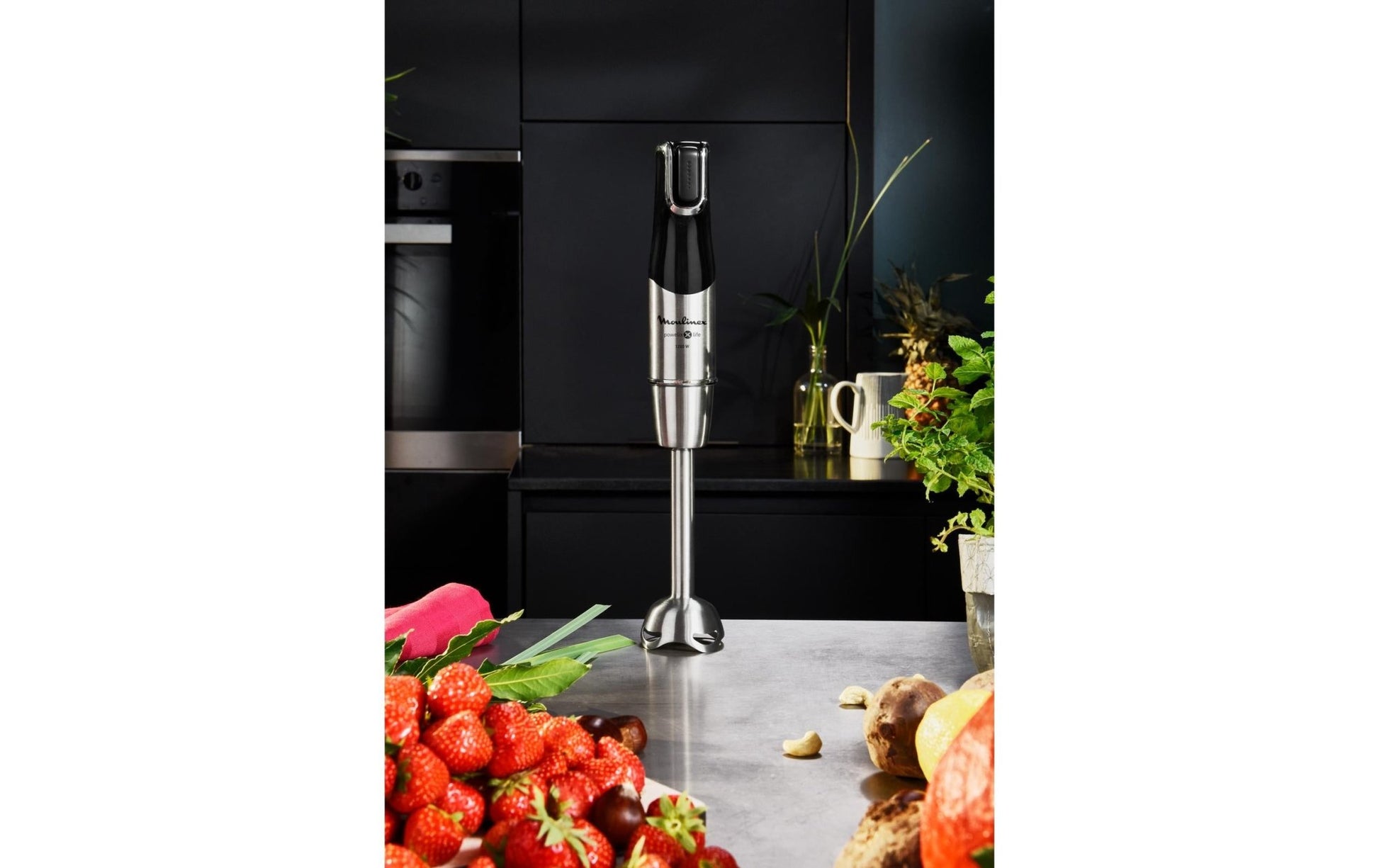 Stabmixer Infinyforce Pro Mix Schwarz/Silber - MEGART