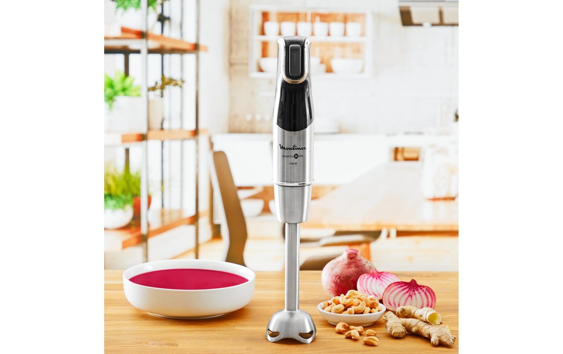 Stabmixer Infinyforce Pro Mix Schwarz/Silber - MEGART