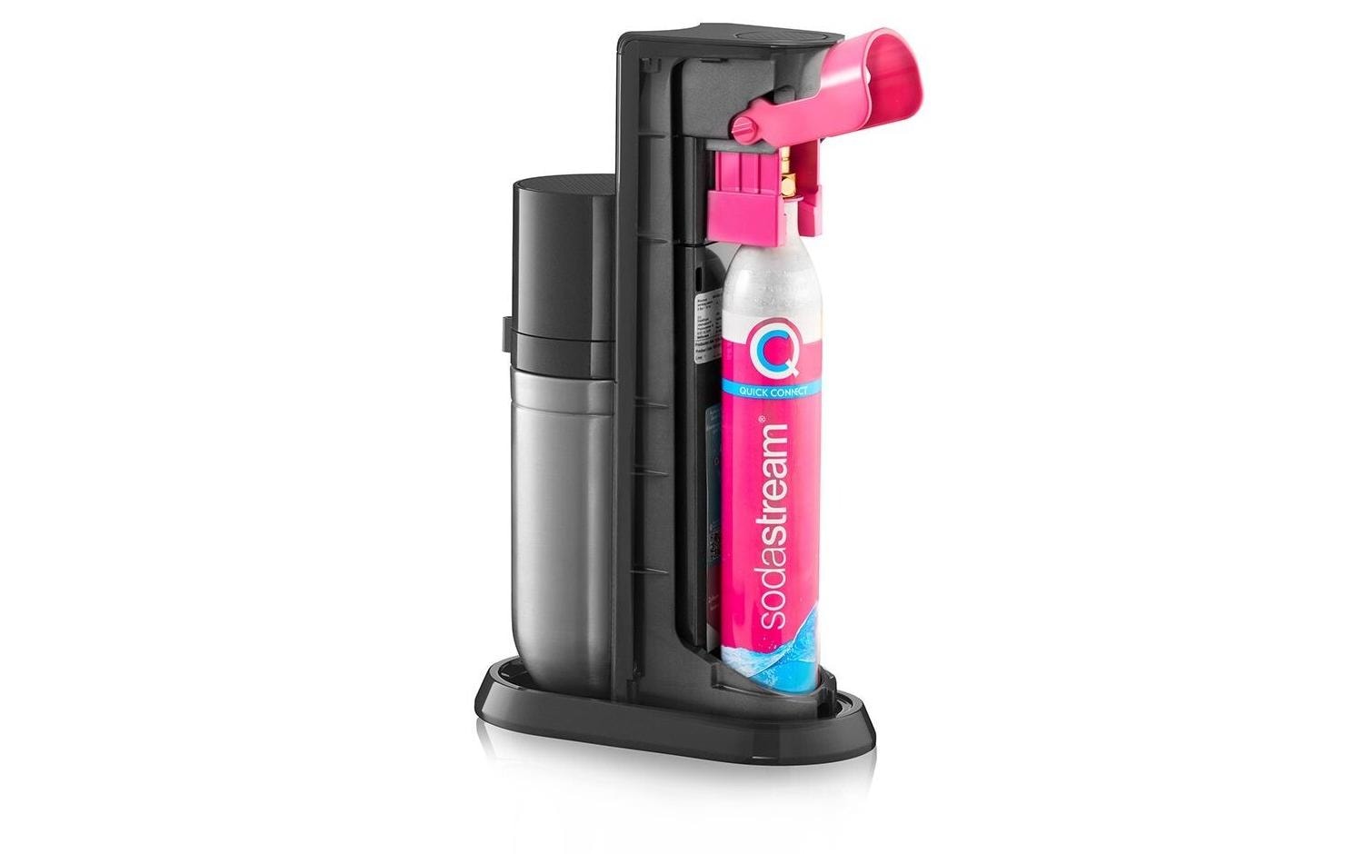 Wassersprudler DUO Schwarz/Silber - MEGART