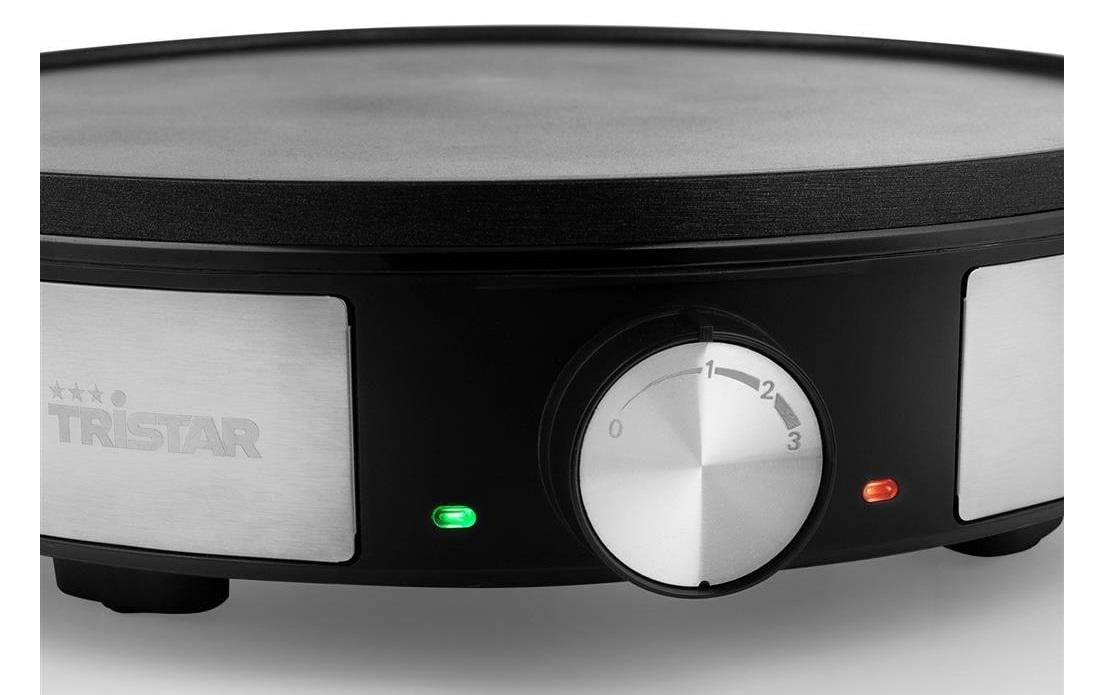 Crêpe Maker BP - 2638 1200 W, Schwarz/Silber - MEGART