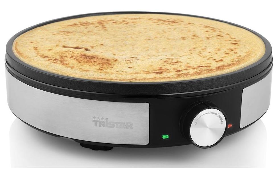 Crêpe Maker BP - 2638 1200 W, Schwarz/Silber - MEGART