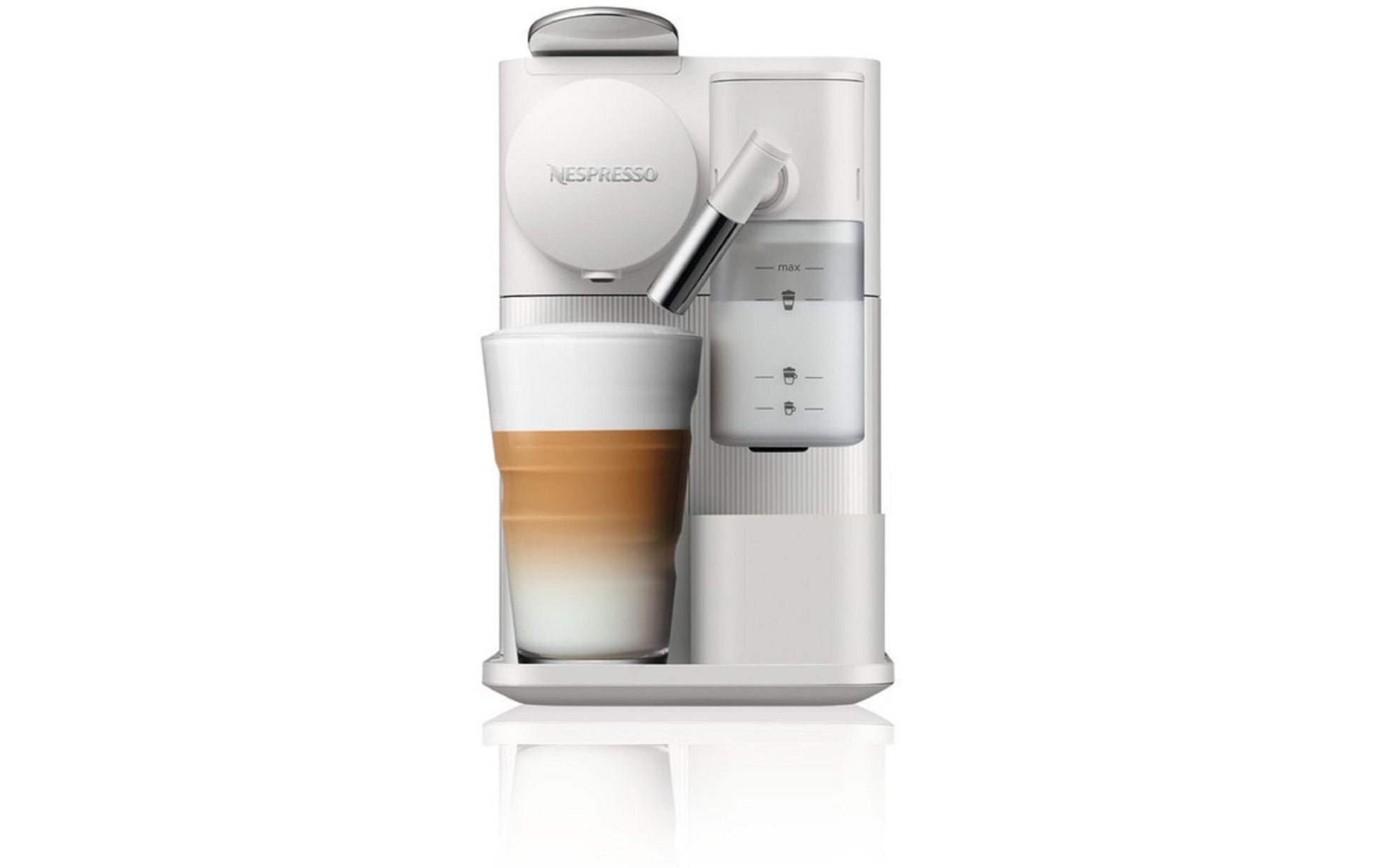Kaffeemaschine Nespresso New Lattissima One EN510.W Weiss - MEGART