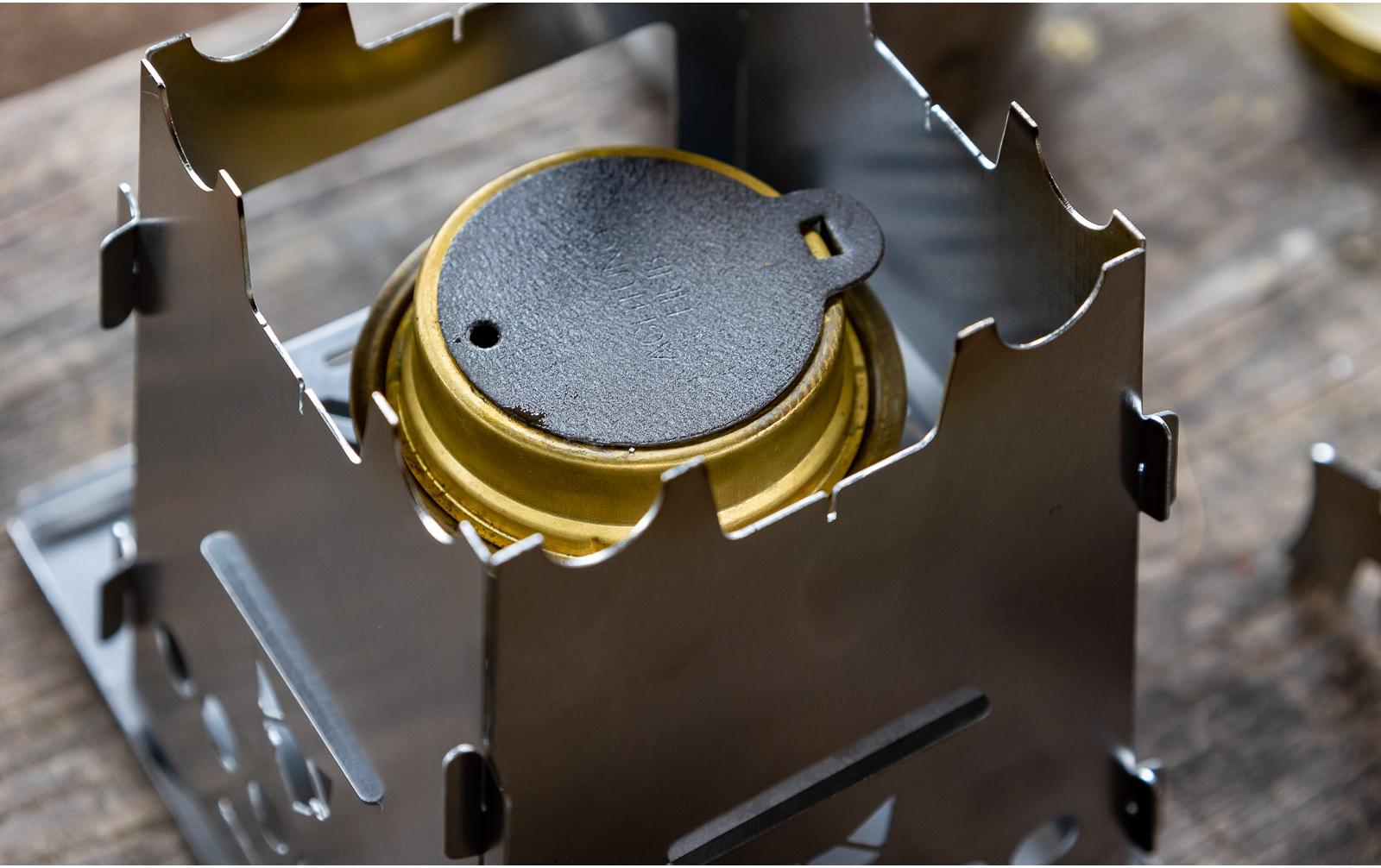 Fennek Grill Campingkocher Hobo Premium, Edelstahl - MEGART