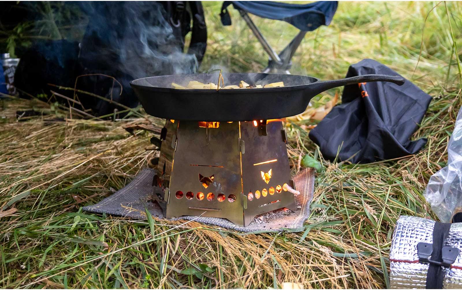 Fennek Grill Erweiterungsset Add - On Hobo Basic, Edelstahl - MEGART