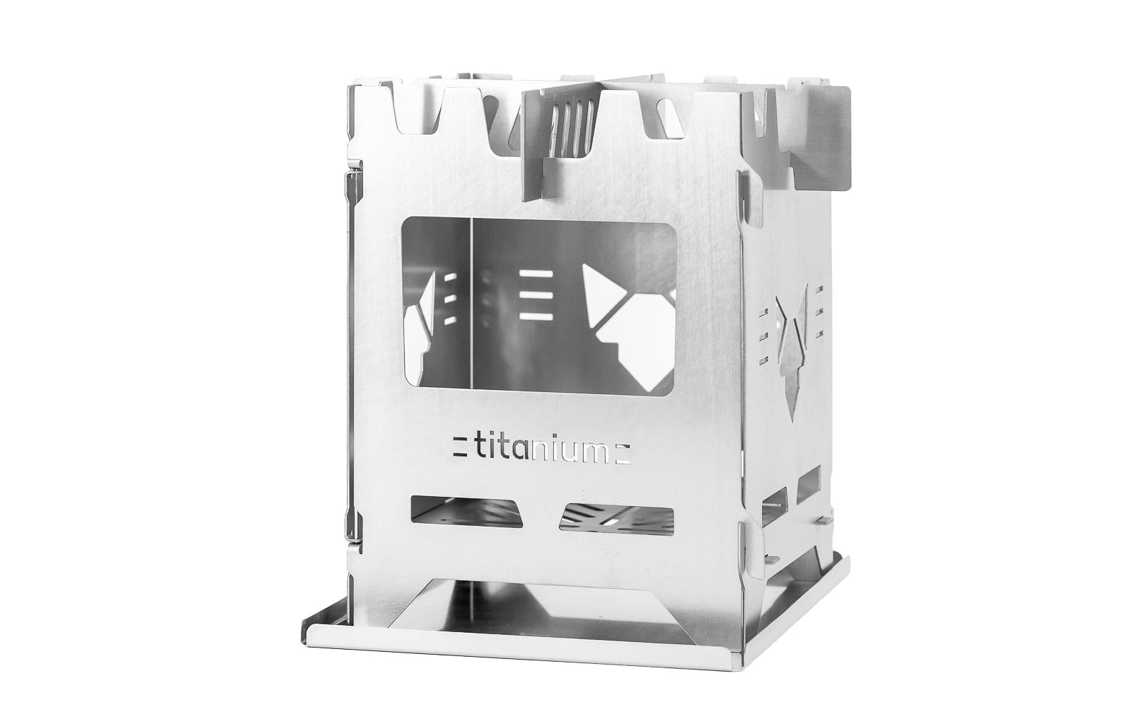 Fennek Grill Campingkocher Hobo Premium, Titan - MEGART