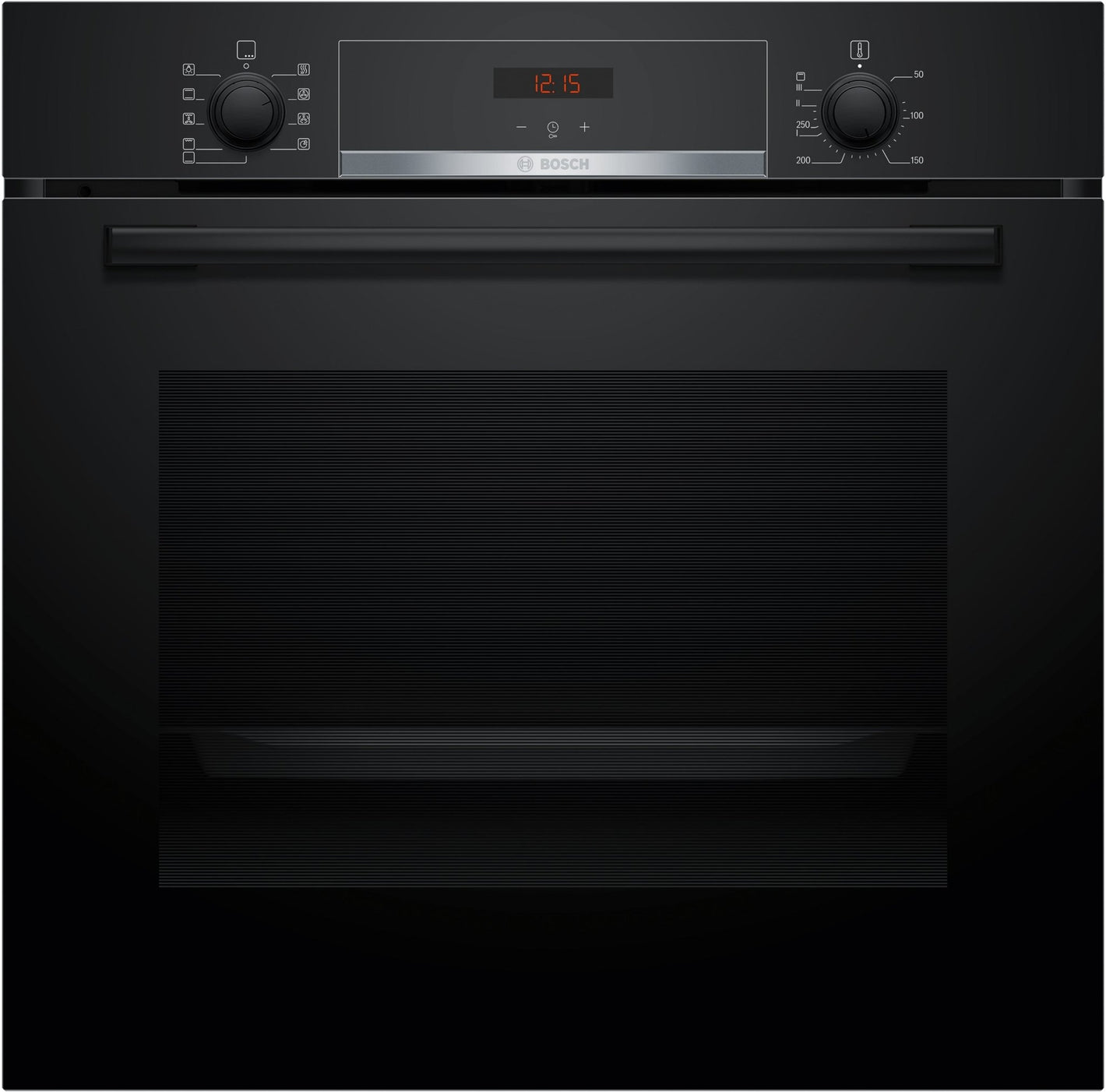 Serie 4, Einbaubackofen, 60 x 60 cm, Schwarz HBA514BB3 - MEGART