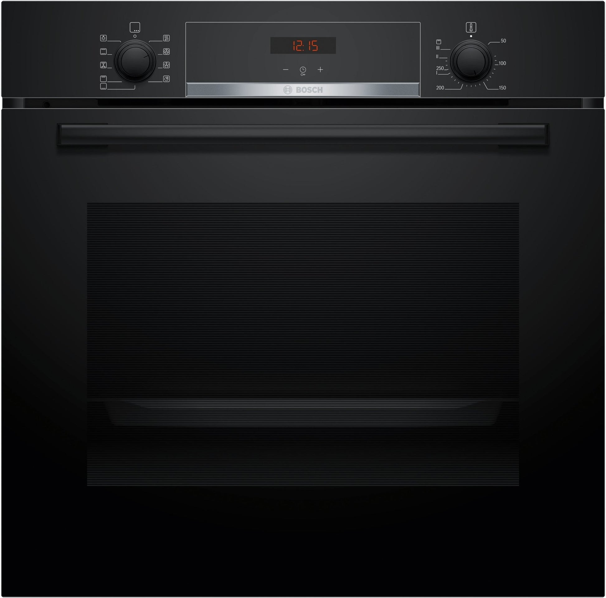 Serie 4, Einbaubackofen, 60 x 60 cm, Schwarz HBA514BB3 - MEGART