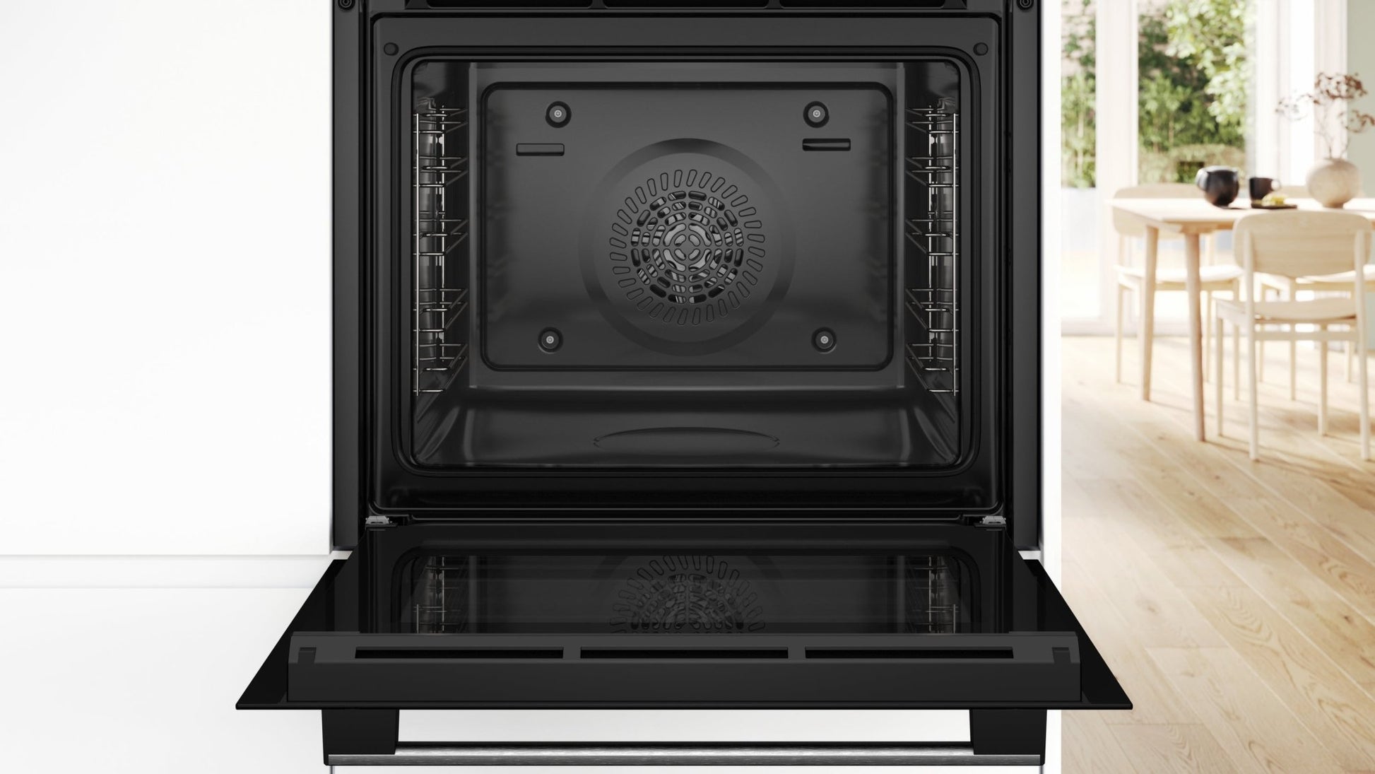 Serie 4, Einbaubackofen, 60 x 60 cm, Edelstahl HBA514BS3 - MEGART