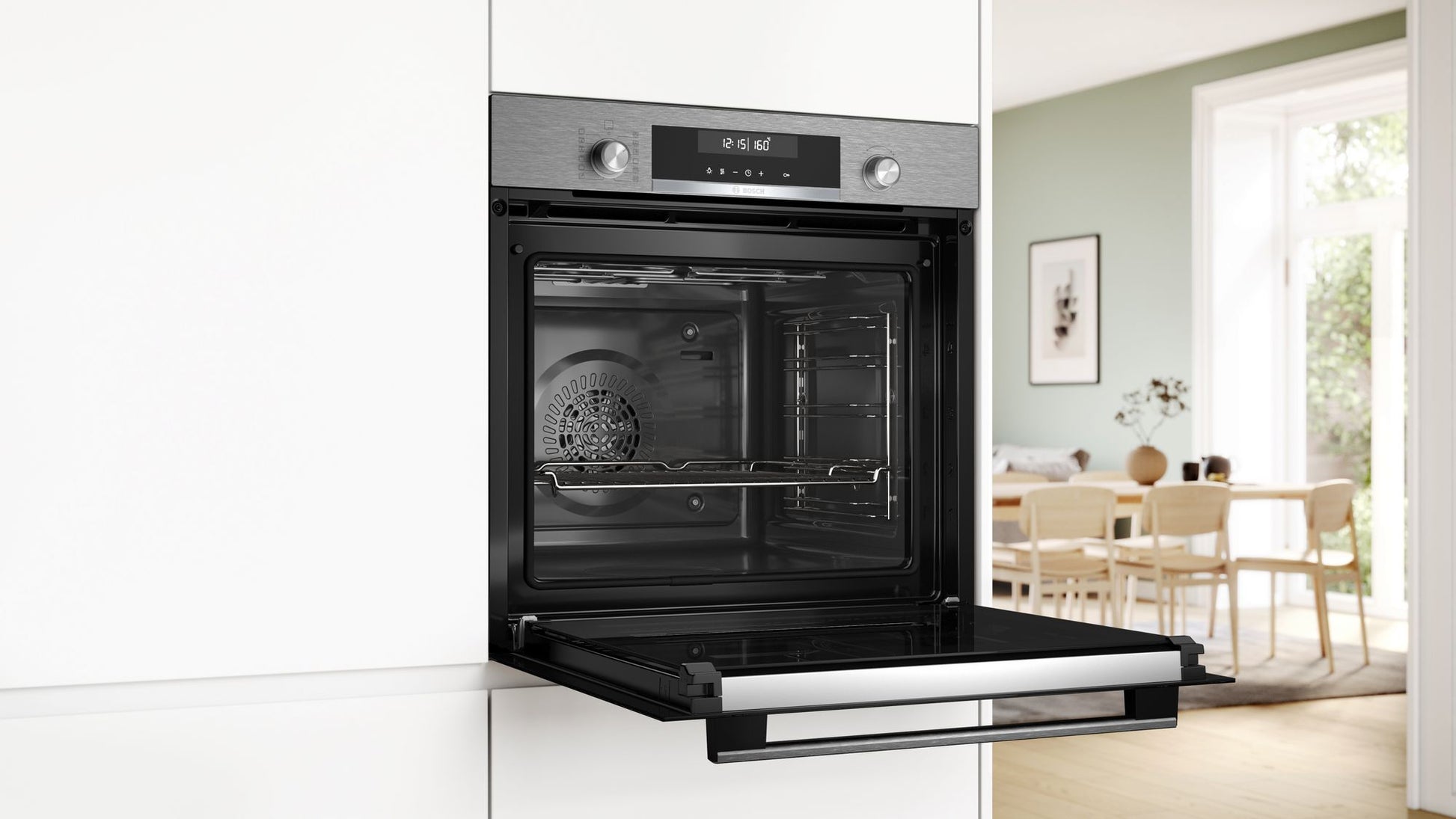 Serie 6, Einbaubackofen, 60 x 60 cm, Edelstahl HBG578BS3 - MEGART