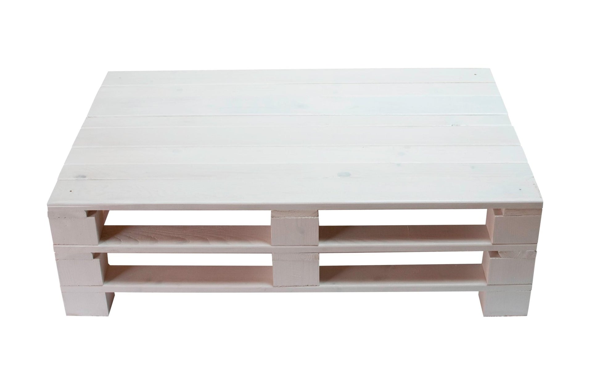 Palettentisch Weiss, 120 x 50 x 80 - MEGART