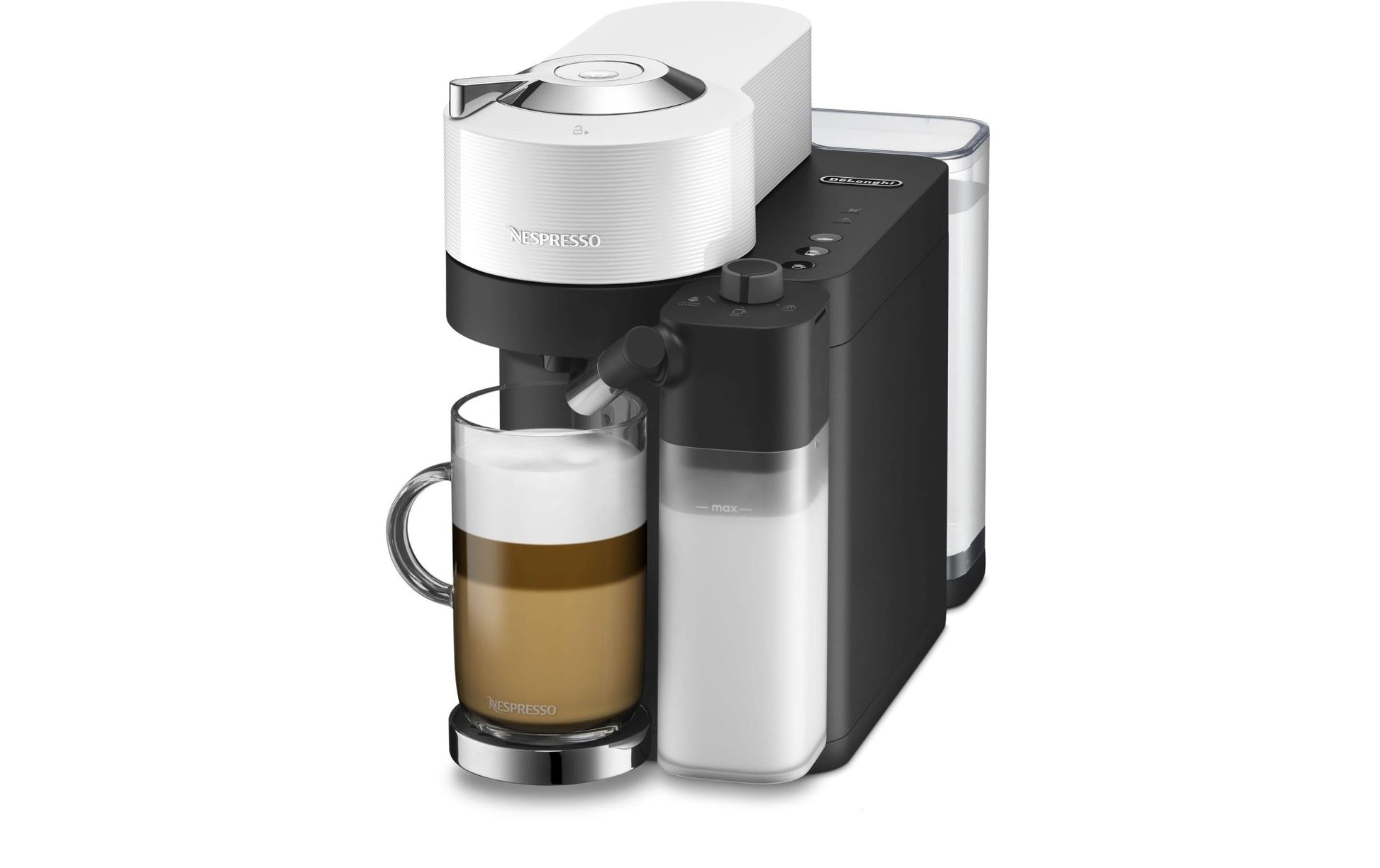 Kaffeemaschine Nespresso Vertuo Lattissima ENV300.W Weiss - MEGART