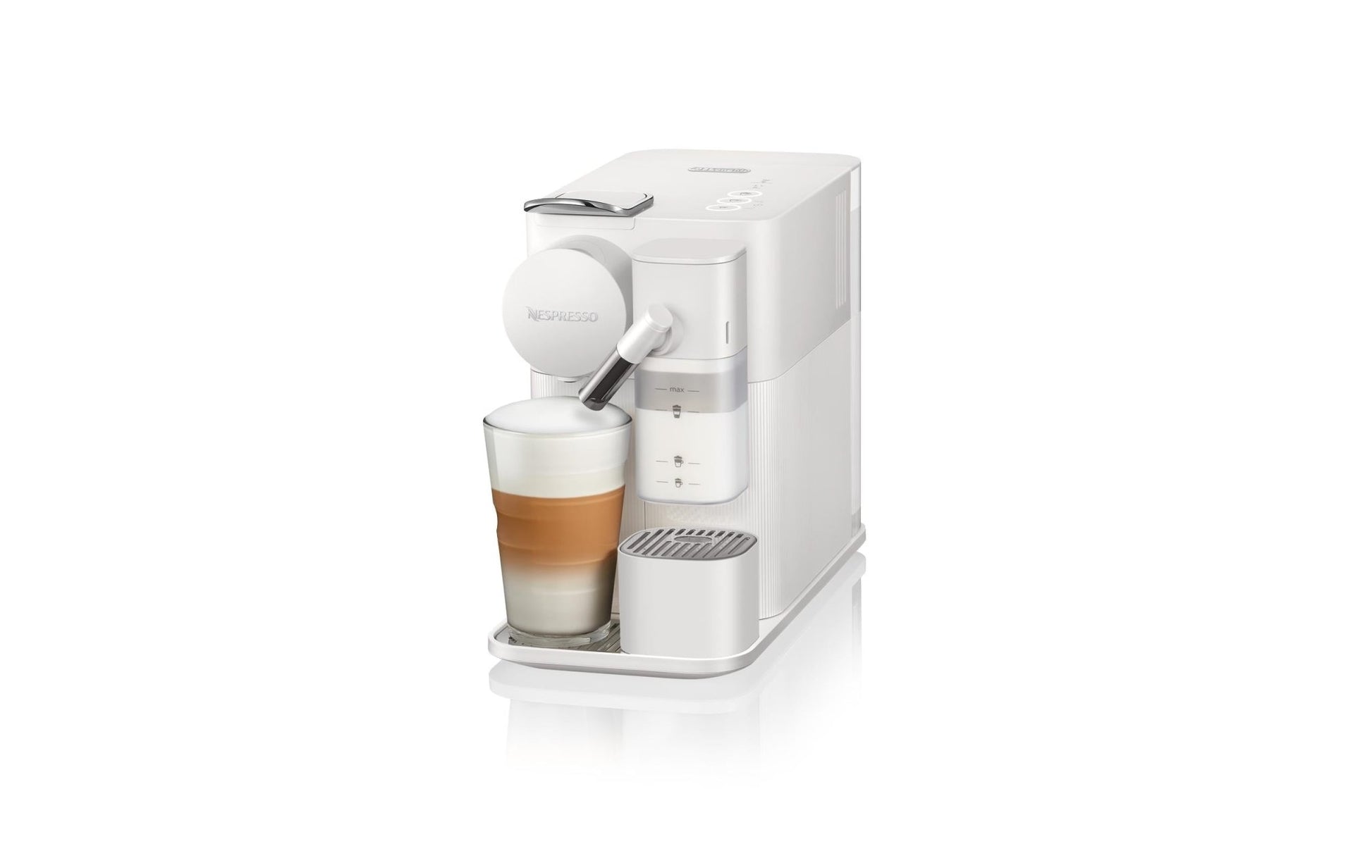 Kaffeemaschine Nespresso New Lattissima One EN510.W Weiss - MEGART