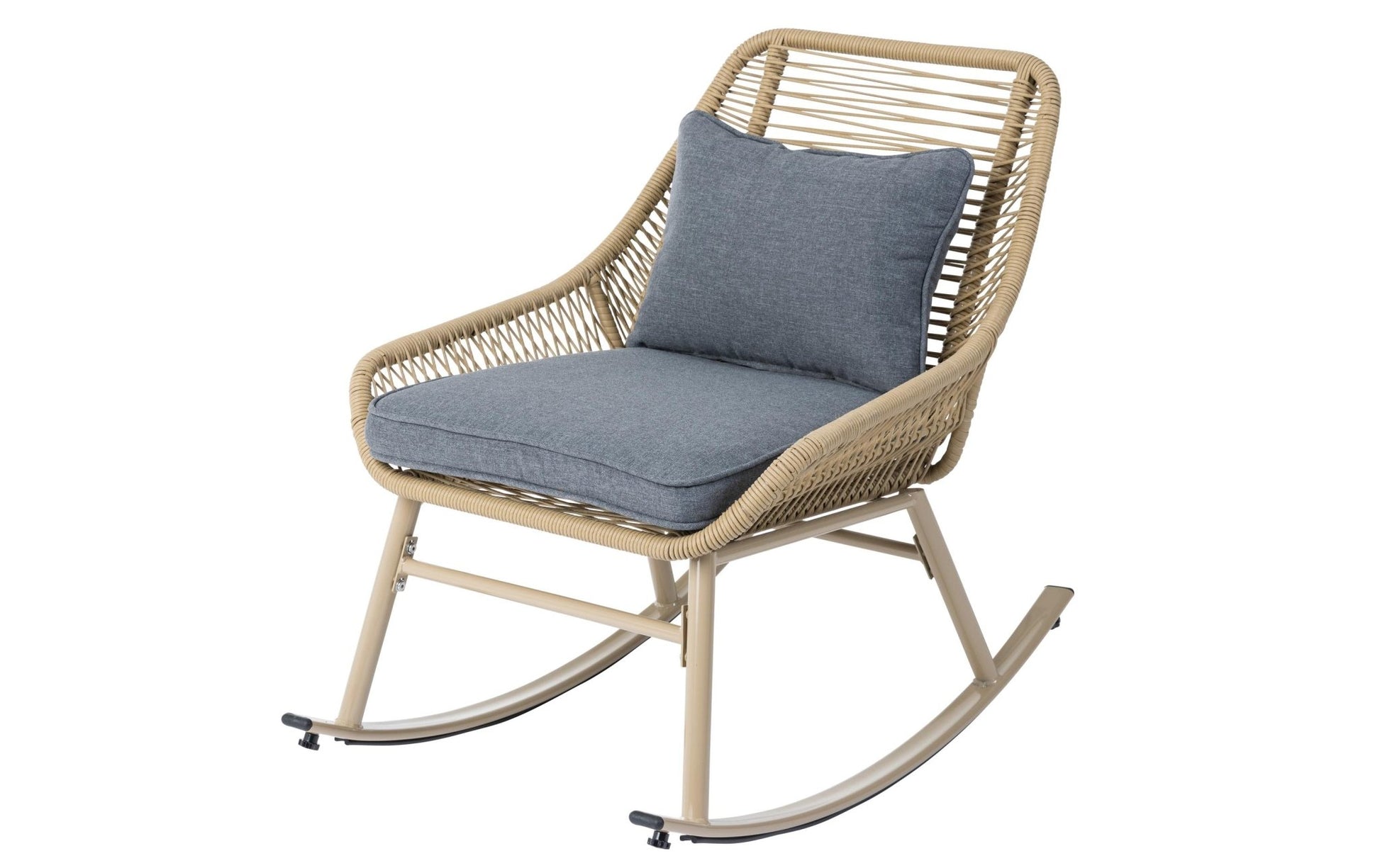 Loungeset Minusio, Beige/Grau, 2 Sitzplätze - MEGART