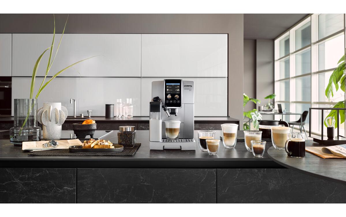 Kaffeevollautomat Dinamica Plus ECAM380.85 Taupe - MEGART