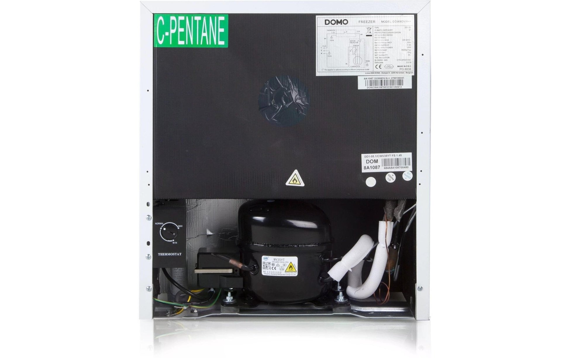 Gefrierschrank DO91102F Rechts/Wechselbar - MEGART