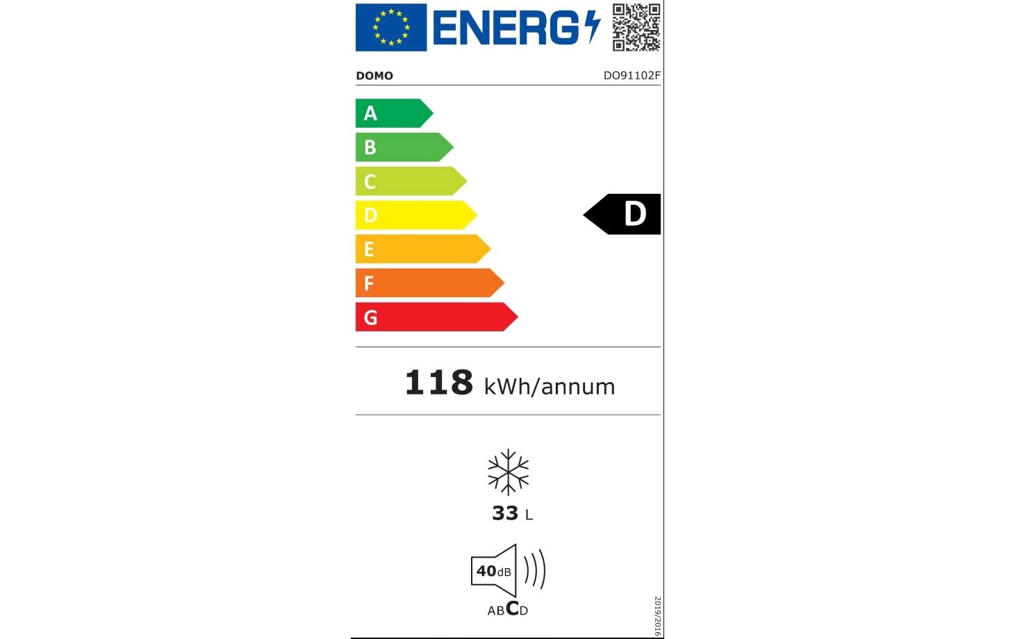 Gefrierschrank DO91102F Rechts/Wechselbar - MEGART