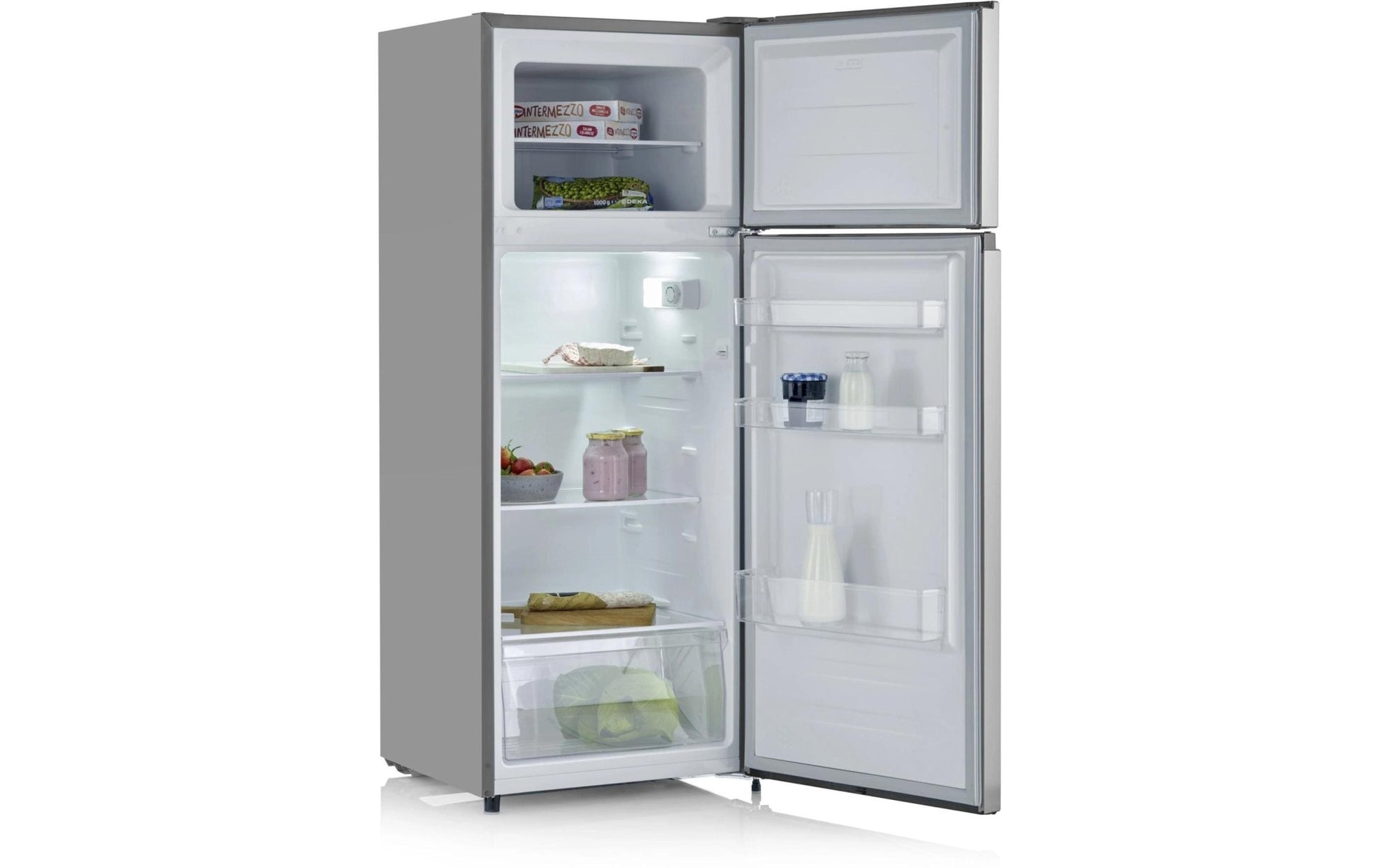 Kühlschrank DT 8761 Silber, Rechts, Wechselbar - MEGART