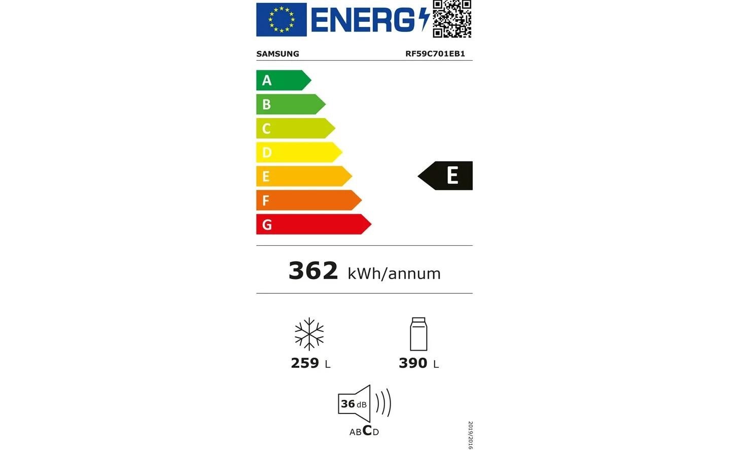 Foodcenter RF59C701EB1/WS Schwarz - MEGART