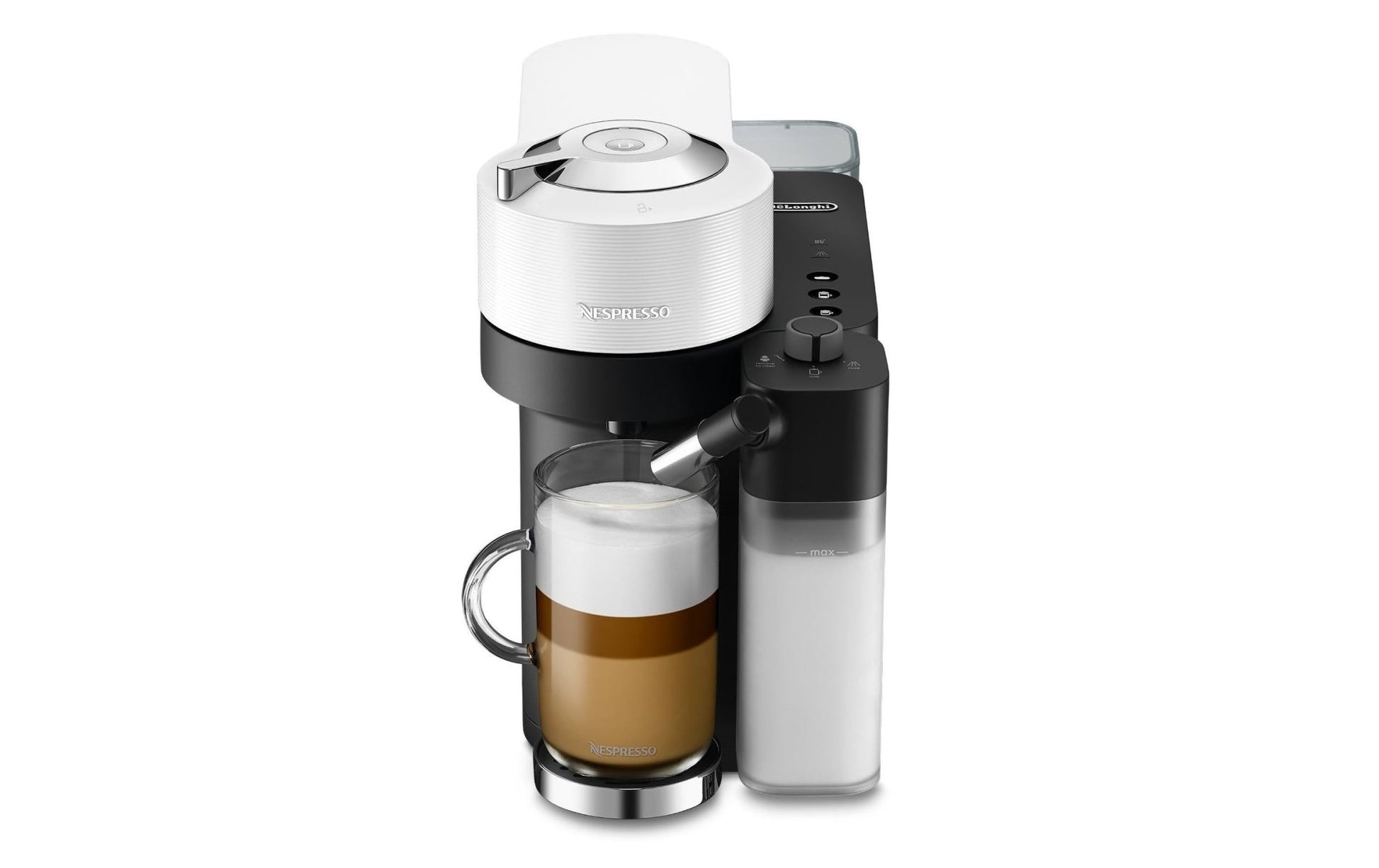 Kaffeemaschine Nespresso Vertuo Lattissima ENV300.W Weiss - MEGART