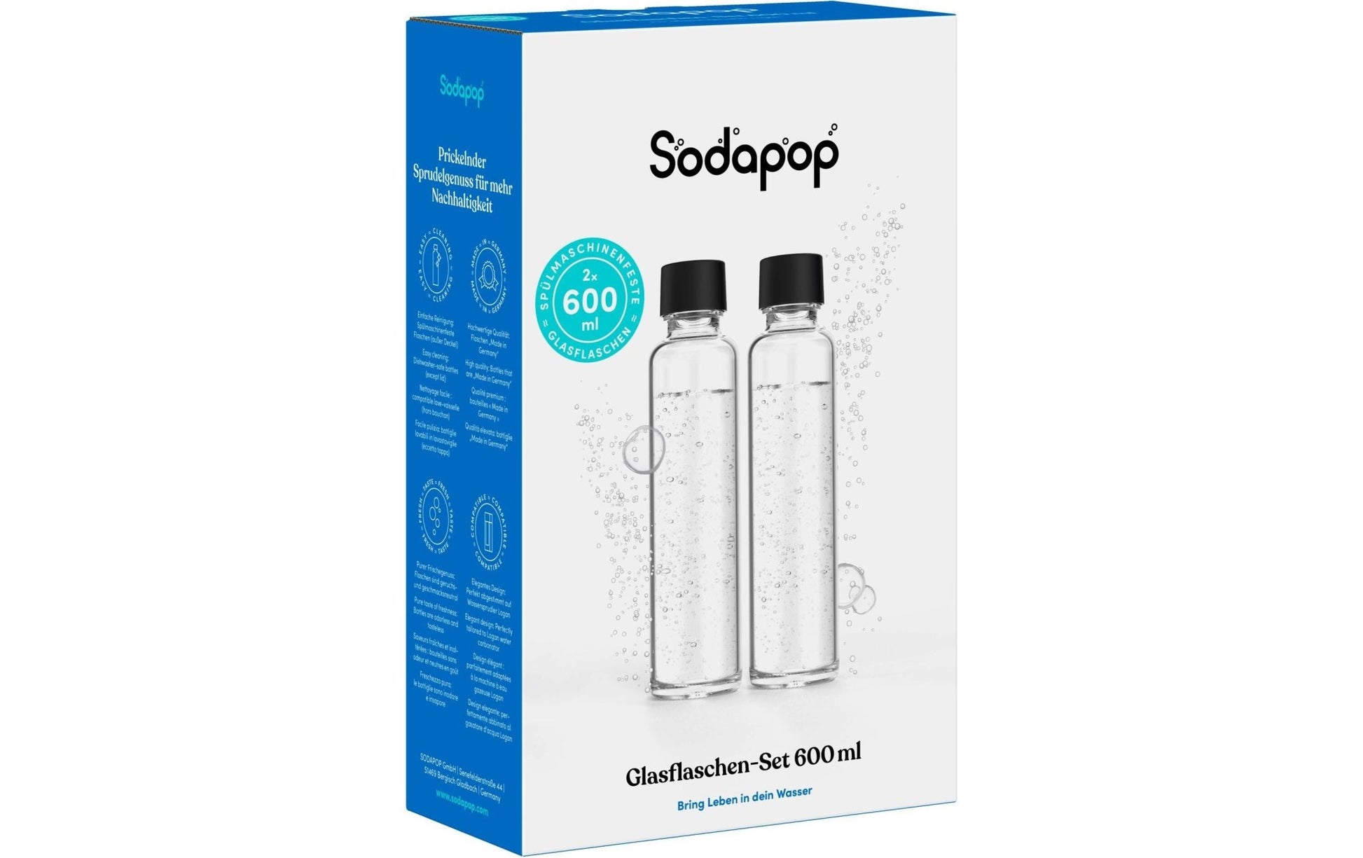 Flasche Logan 0.6 l, 2 Stück - MEGART
