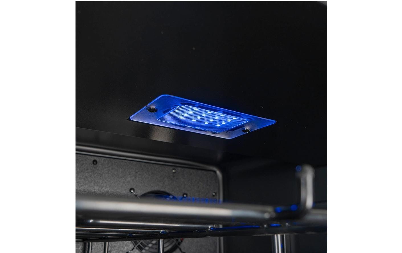 Weinklimaschrank WKZ 150 Schwarz, Rechts, Wechselbar - MEGART