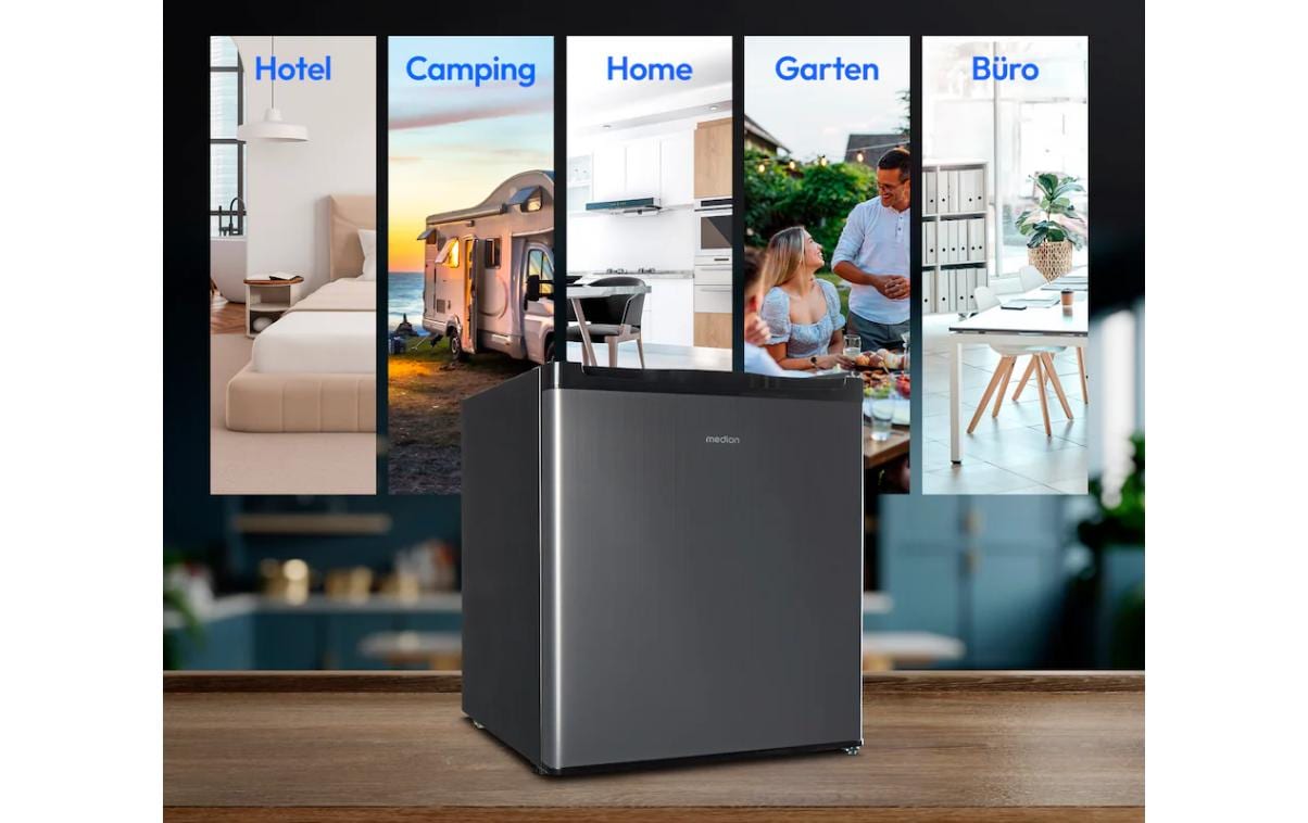 Kühlschrank MD 37724 Grau, Rechts, Wechselbar - MEGART