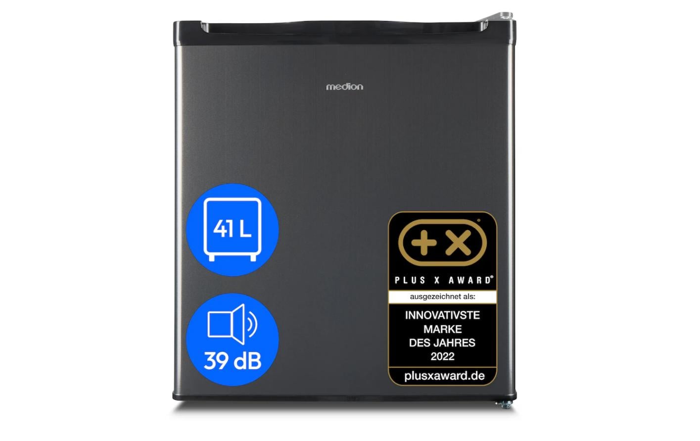 Kühlschrank MD 37724 Grau, Rechts, Wechselbar - MEGART