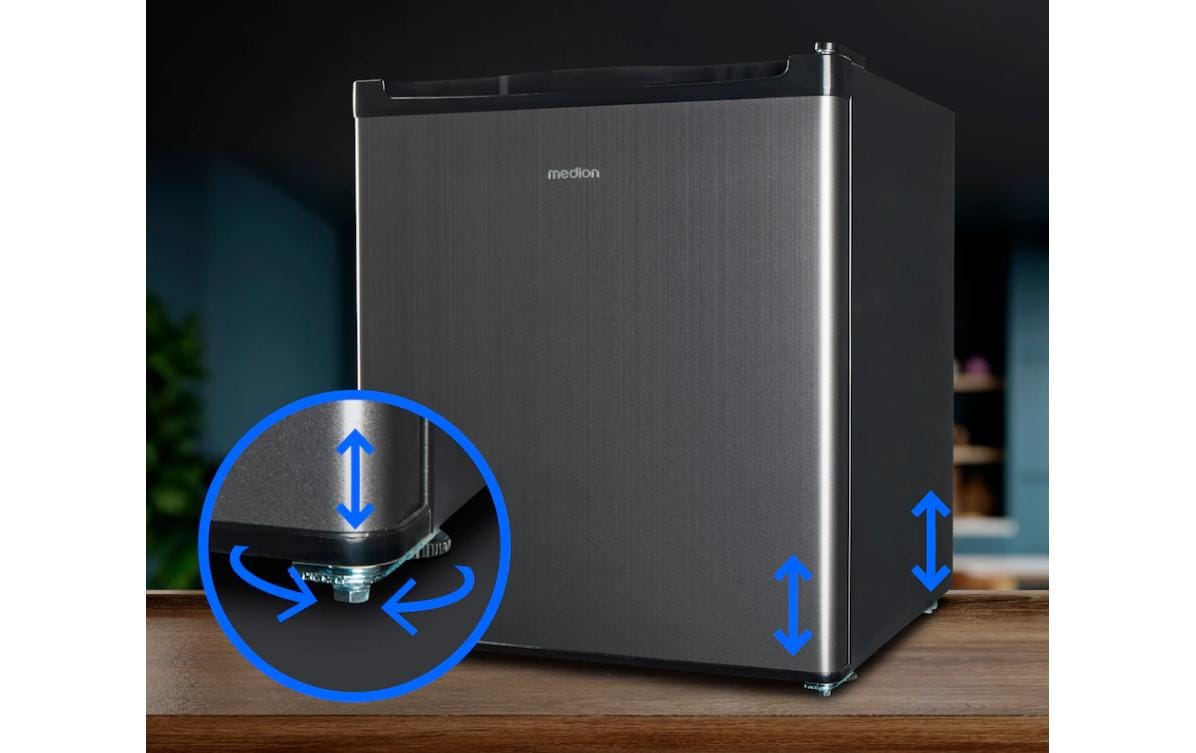 Kühlschrank MD 37724 Grau, Rechts, Wechselbar - MEGART