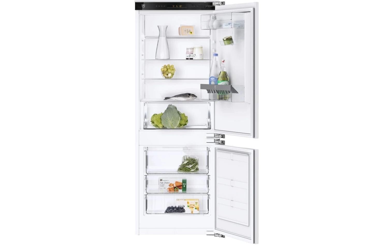 Einbau - Kühl - Gefrierkombination CombiCooler V2000 Rechts 157l - MEGART