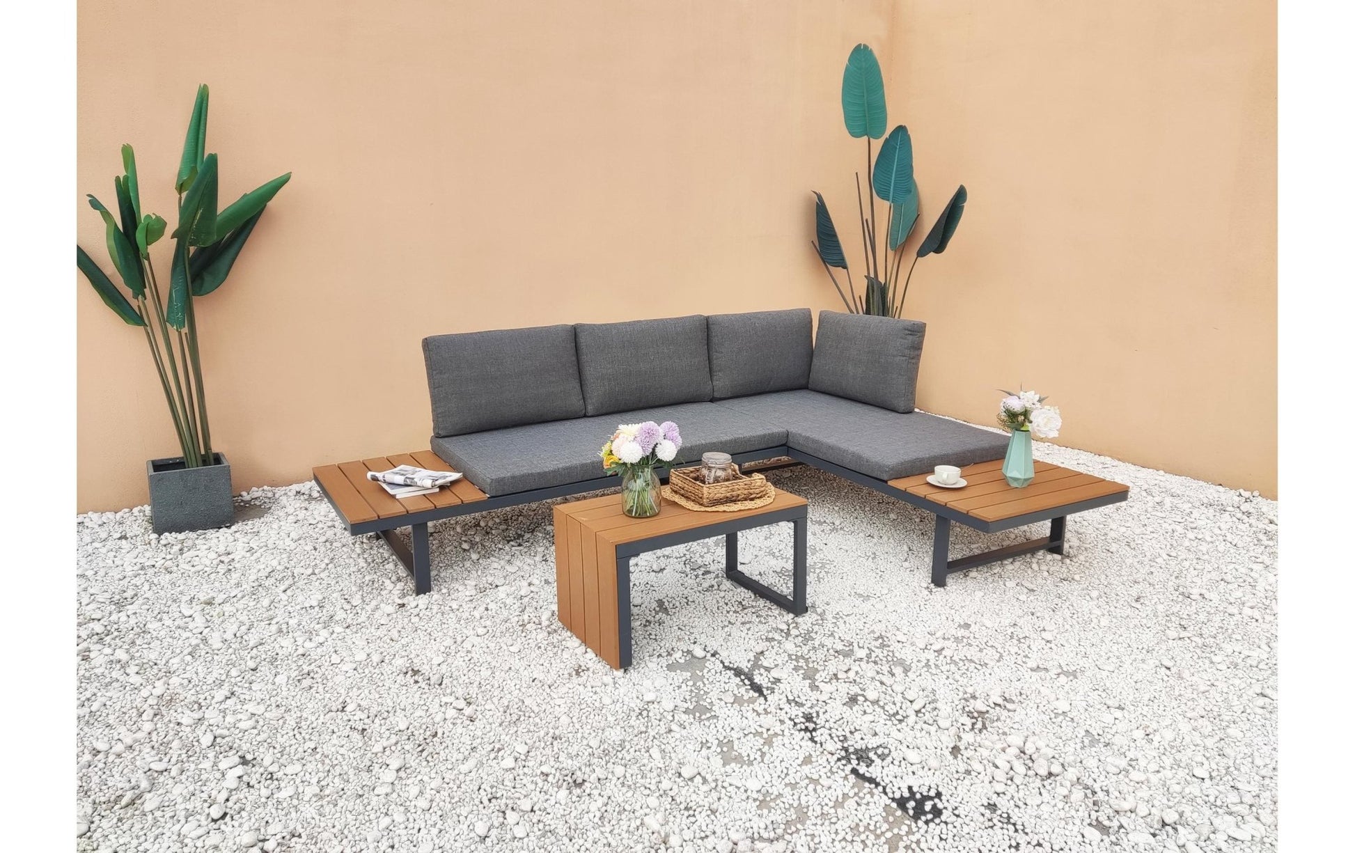 Loungeset Lain Alu Frame - MEGART