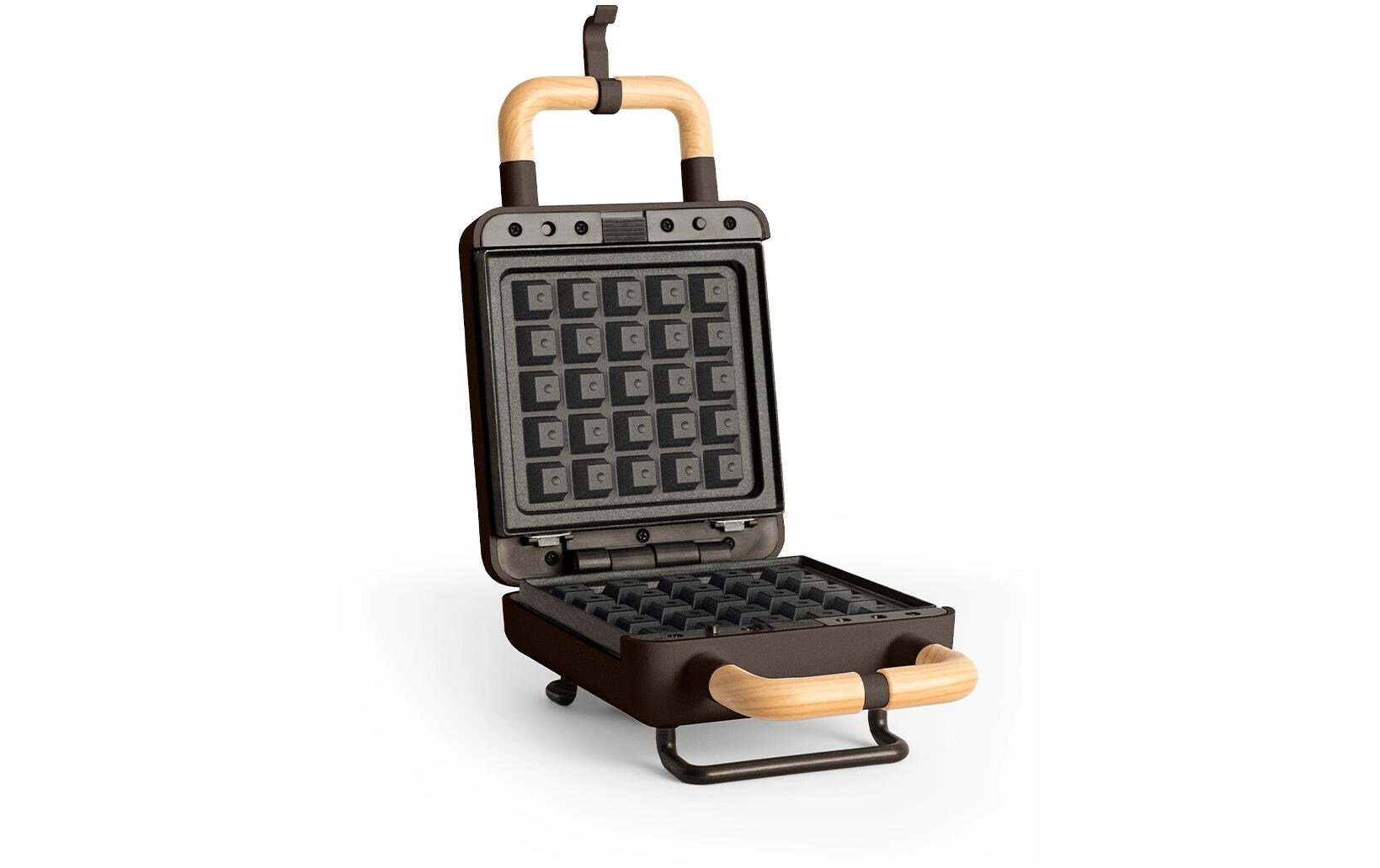 Waffeleisen Stone 2 in 1 Compact Braun - MEGART