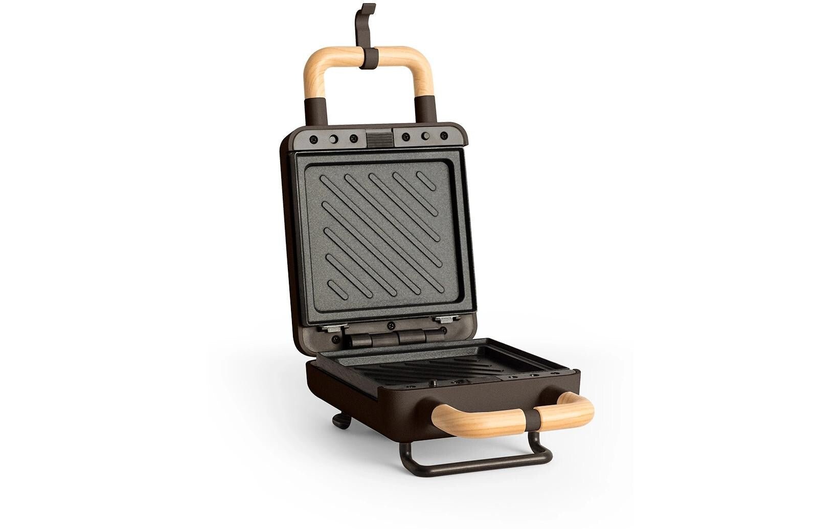 Waffeleisen Stone 2 in 1 Compact Braun - MEGART