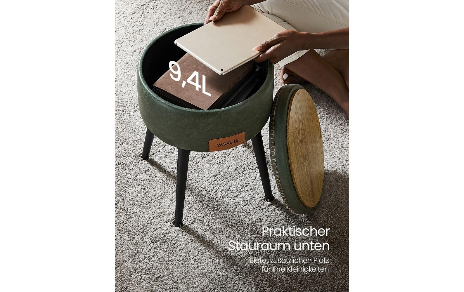 Hocker 32 cm, Grün - MEGART