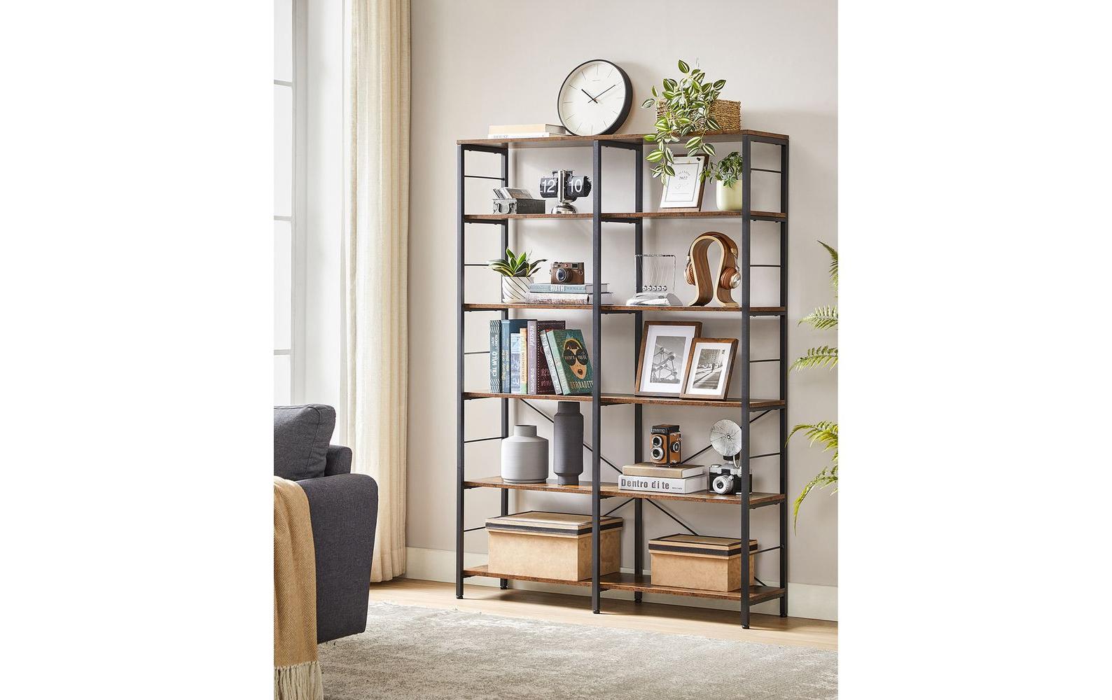 Regal Industrie - Design Braun/Schwarz - MEGART