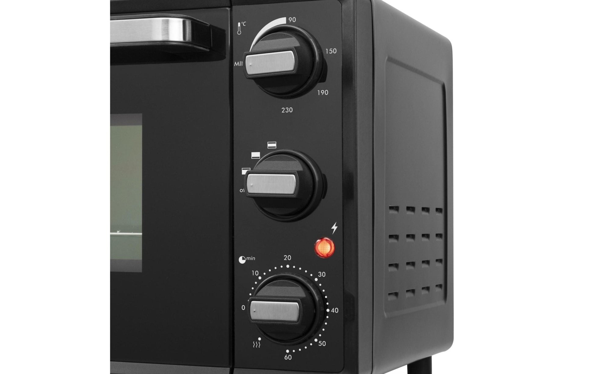 Backofen OV - 3620 19 l, Schwarz - MEGART