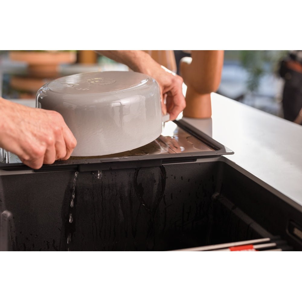 Mobiler Tropfteil, Edelstahl/Schwarz, 32 112.0204.360 - MEGART