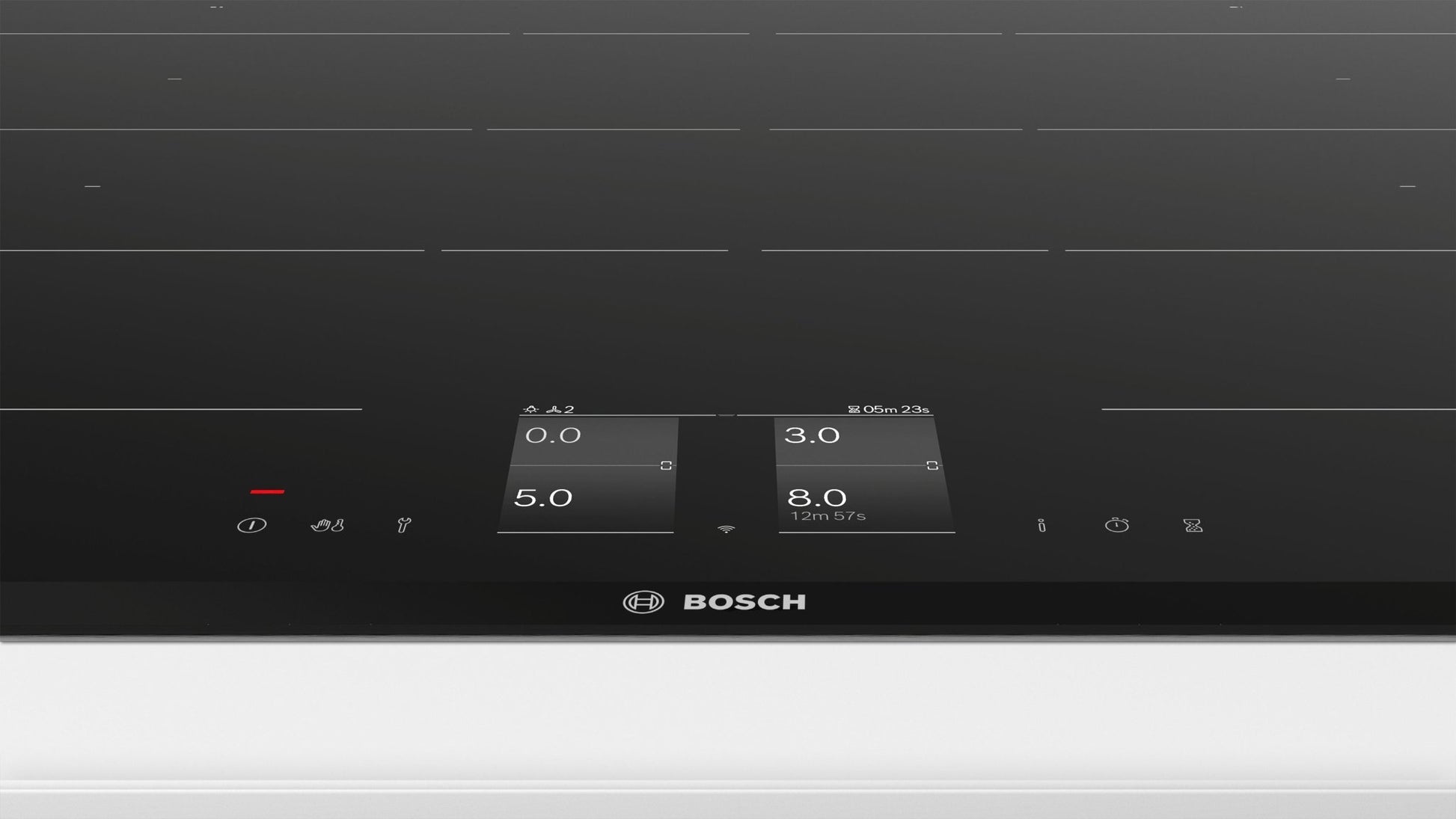 Serie 8, Induktionskochfeld, 80 cm, Schwarz PXY875KW1E - MEGART