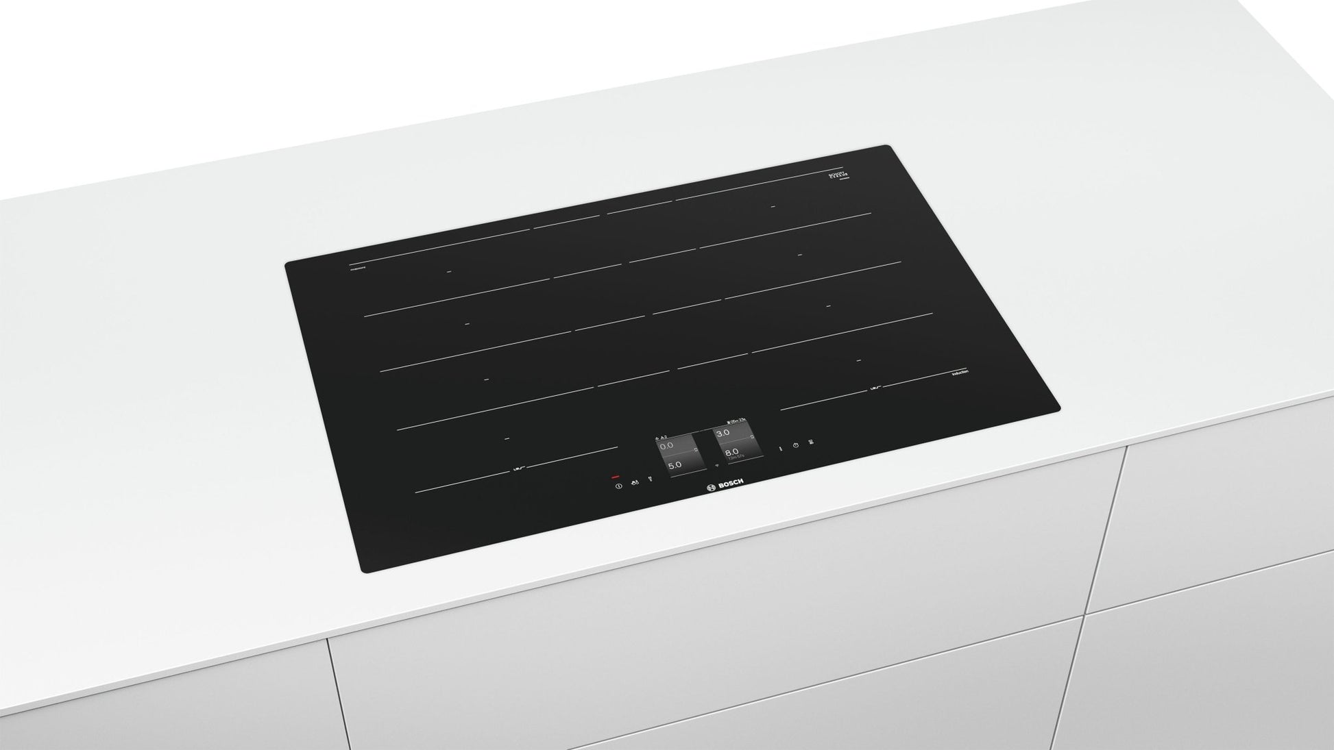 Serie 8, Induktionskochfeld, 80 cm, Schwarz PXY801KW1E - MEGART