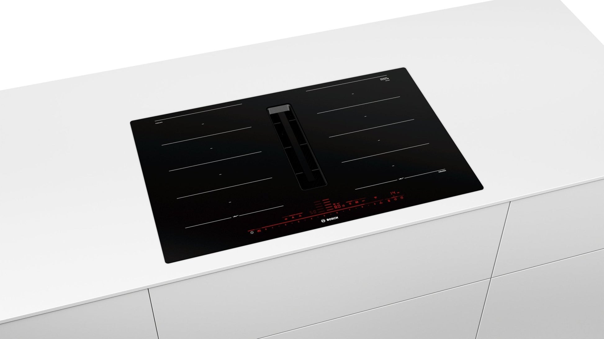 Serie 8, Induktions Kochfeld mit integriertem Dunstabzug, 80 cm PXX801D67E - MEGART