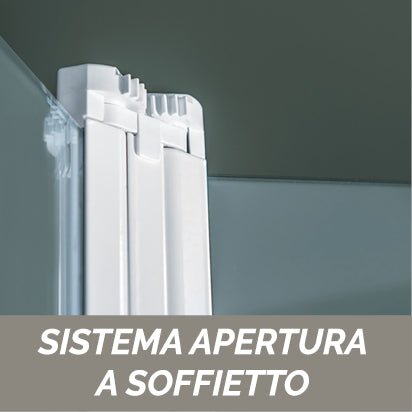 Kristall - Duschfalttür 6 mm Cee Art - MEGART