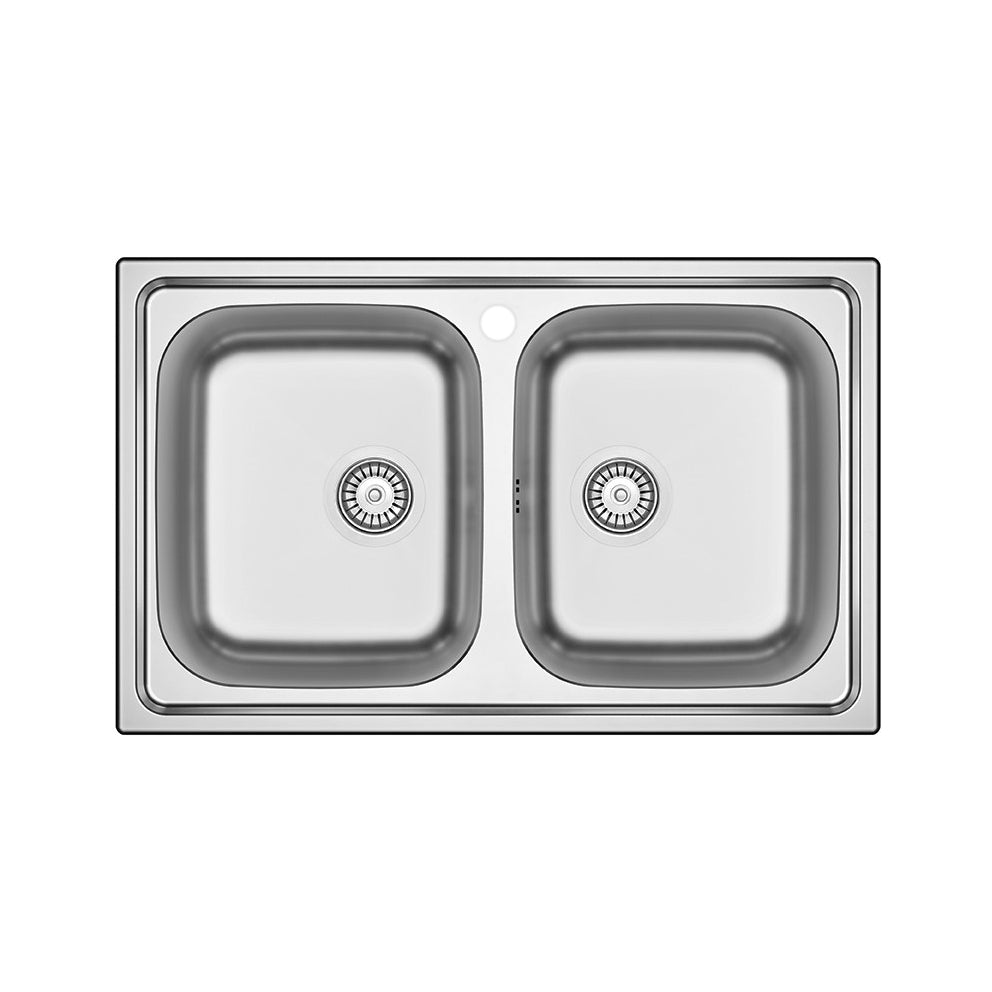 Einbauspüle Aus Edelstahl Mod. Ls05 80X50 Cm - MEGART