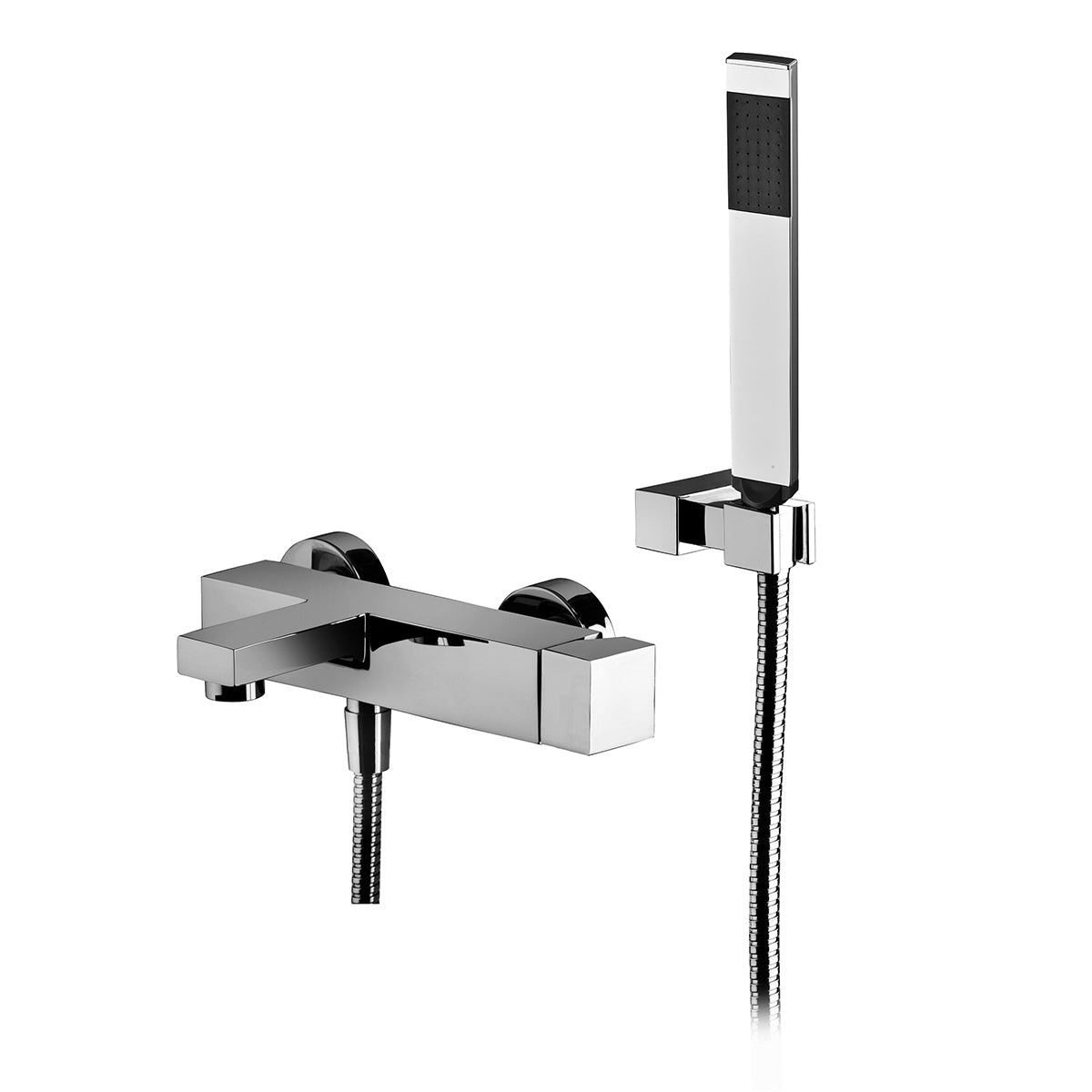 Einhebel - Badewannenmischer mit Zubehör der Linie Elle - MEGART