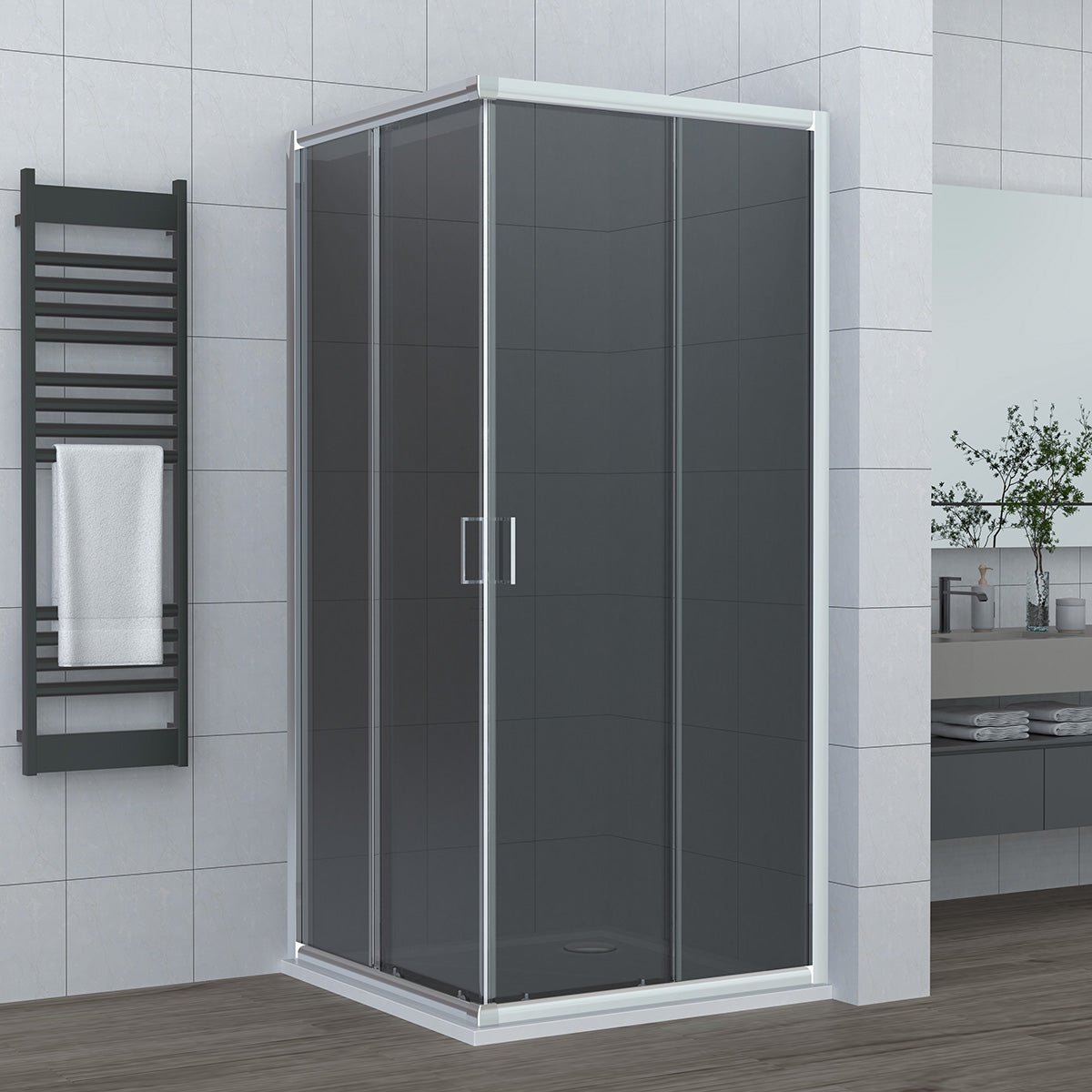 1 Seite für Crystal Corner Shower Essential Line - MEGART