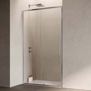 Schiebetür - Duschnische 2 Flügel 6 Mm Kristallglas Hexa - MEGART