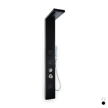 Multifunktionale Wand Mod. Manhattan Aluminium - MEGART