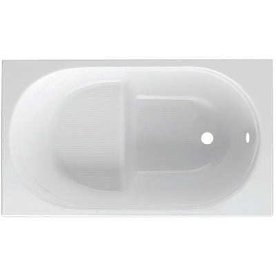 Rechteckige Badewanne Mod. Giada mit Sitz - MEGART