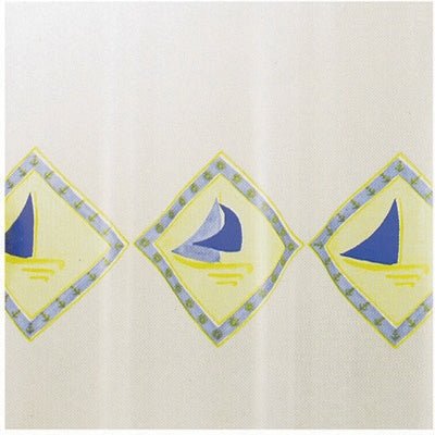 Duschvorhang 3 Seiten - Badewanne 2 Seiten Cm. 240 X 200 Mod. Orizzonte - MEGART
